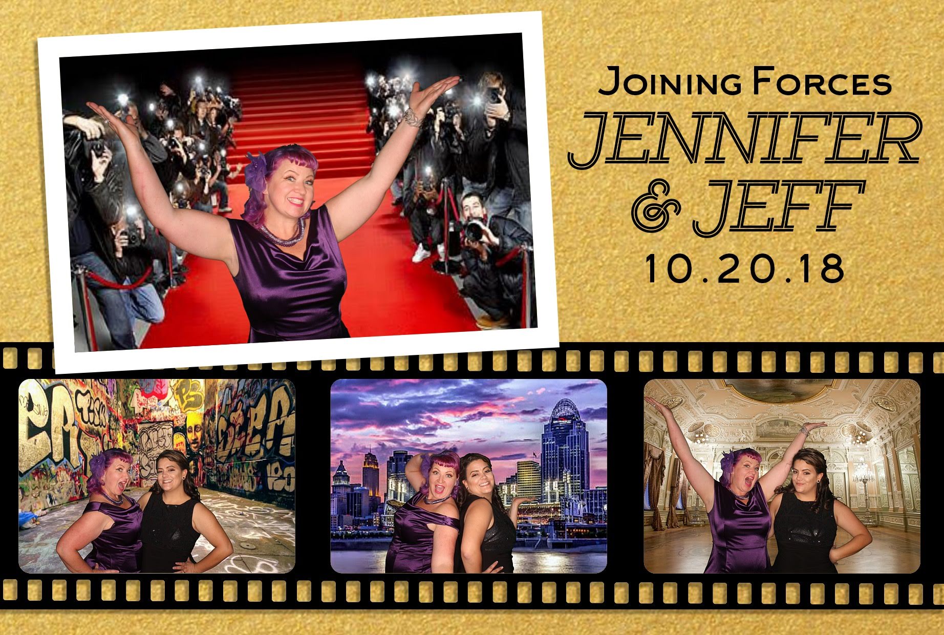 Jenn and Jeff | View more photos from the event at gallery.photoboothcincy.com/u/PhotoBoothCincy/Jenn-and-Jeff